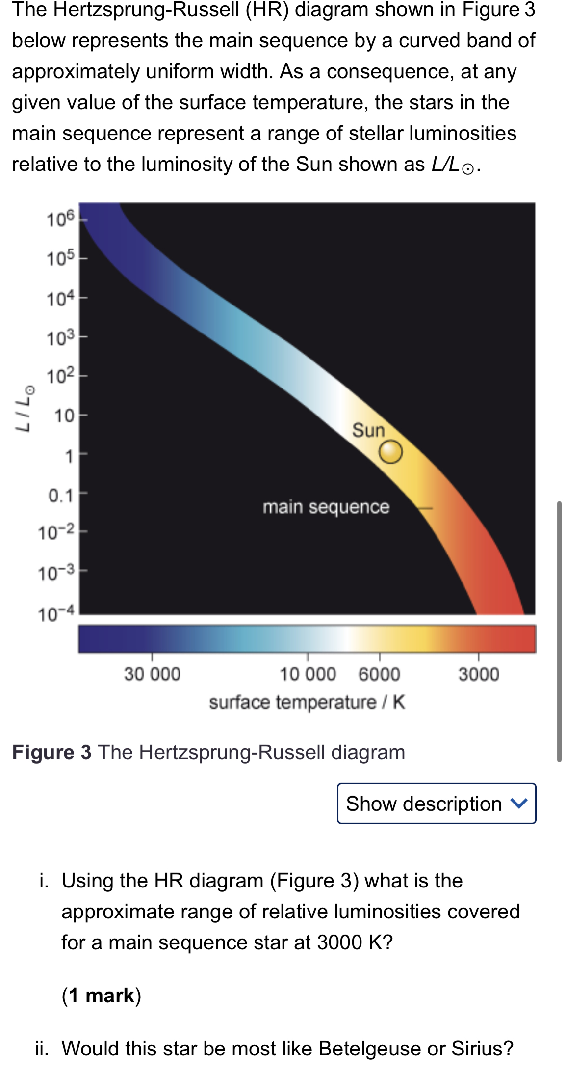 1Write down a formula that relates the wavelength and frequency for a