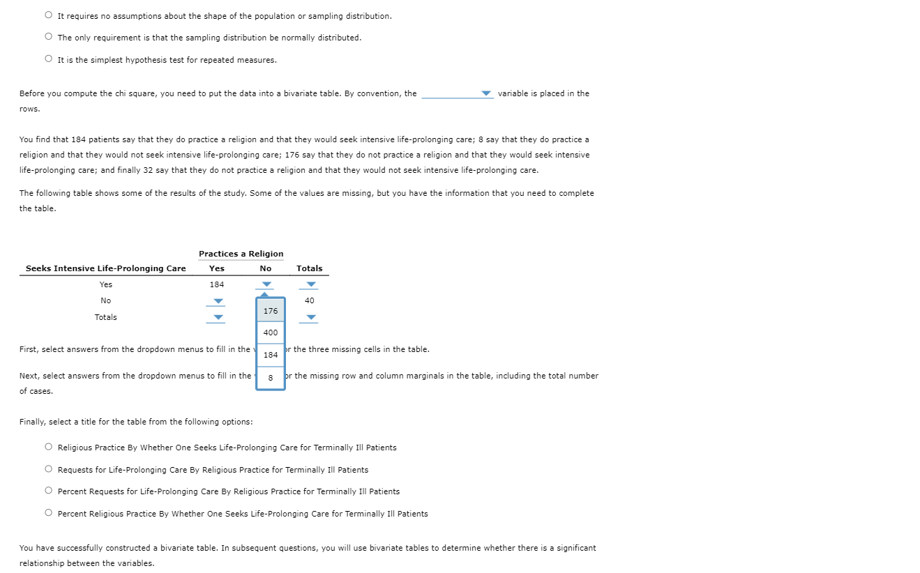 practice in the type of care received by terminally ill cancer patients.