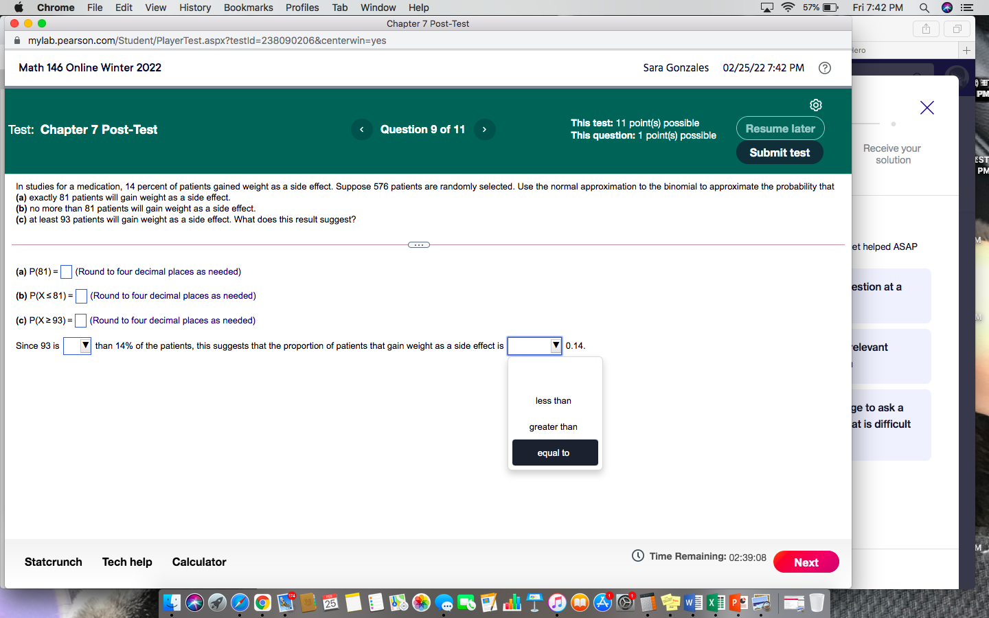  Chrome File Edit View History Bookmarks Profiles Tab Window Help 57%