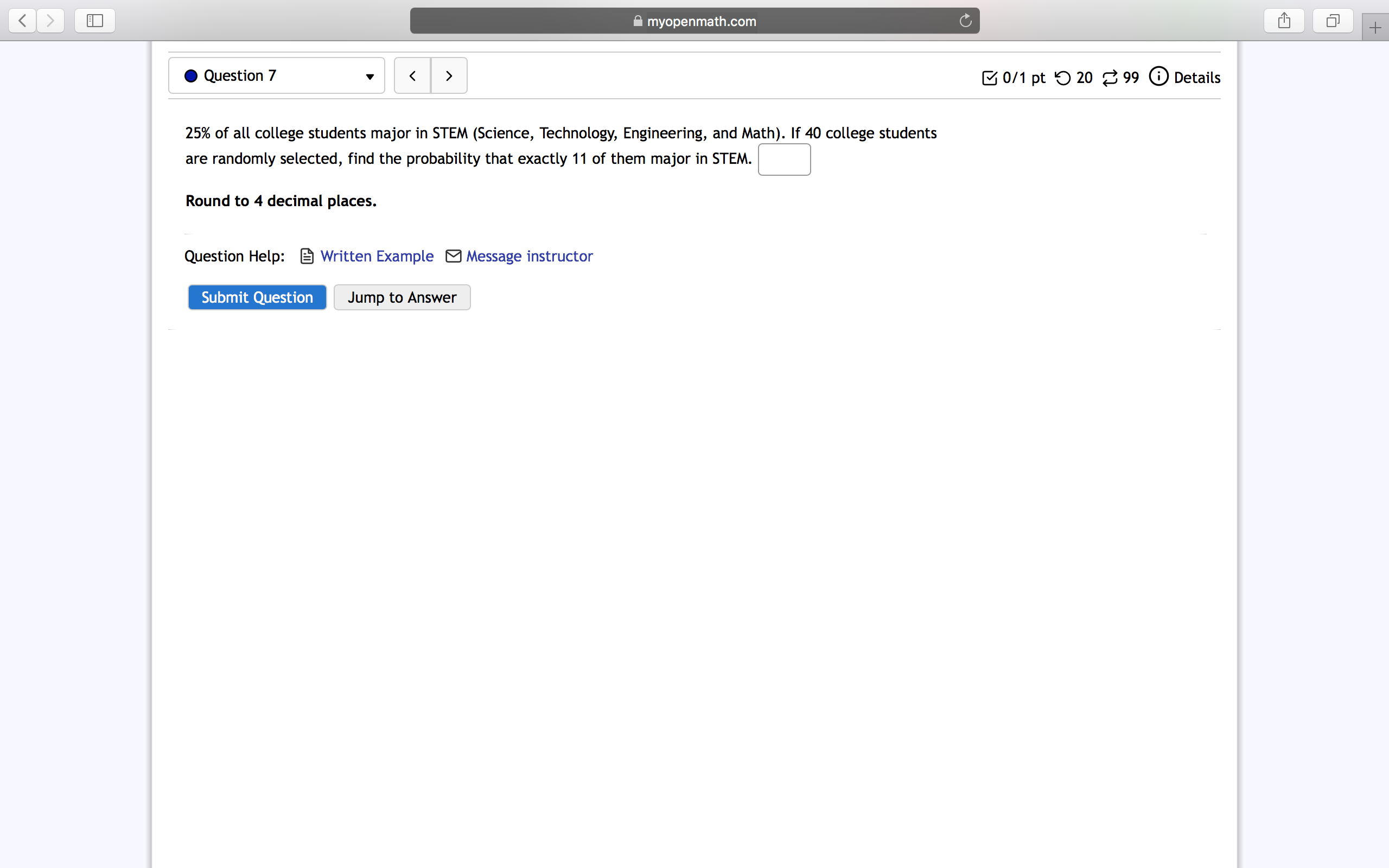 pts ' 20 99 0 Details Suppose that you are offered the