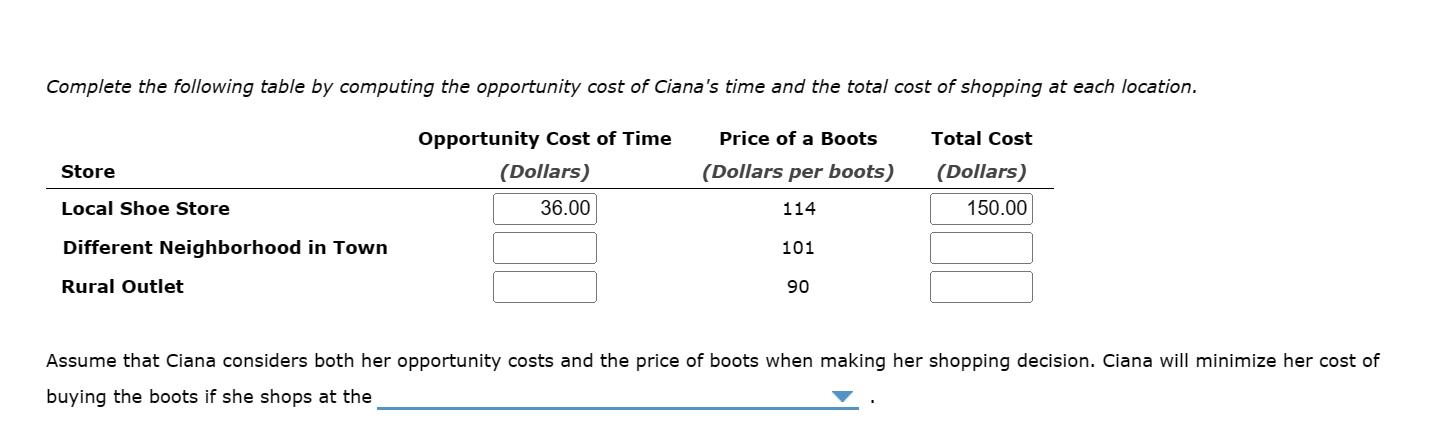 buy a pair of boots that she has been researching online, and