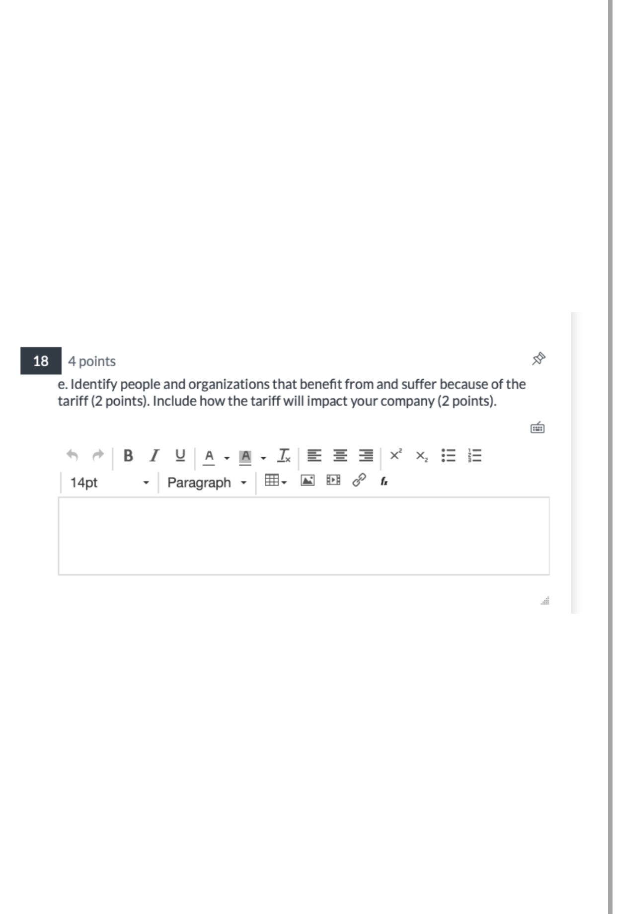  18 4 points e. Identify people and organizations that benefit from