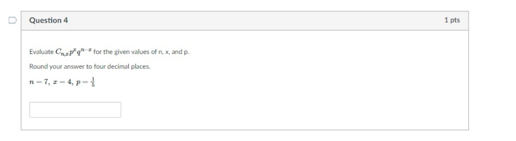 Q4 need only final answer as soon as possible D Question 4