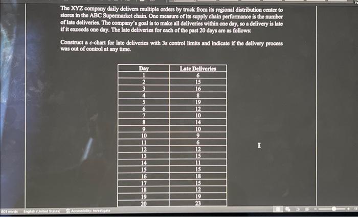 Please post using an excel sheet with formulas. Thank you. The XYZ