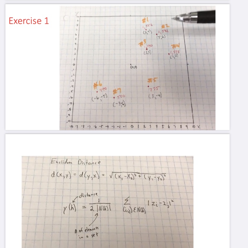 Exercise 1 #1 155 2 # 2 (3,7) 1, 542 (5