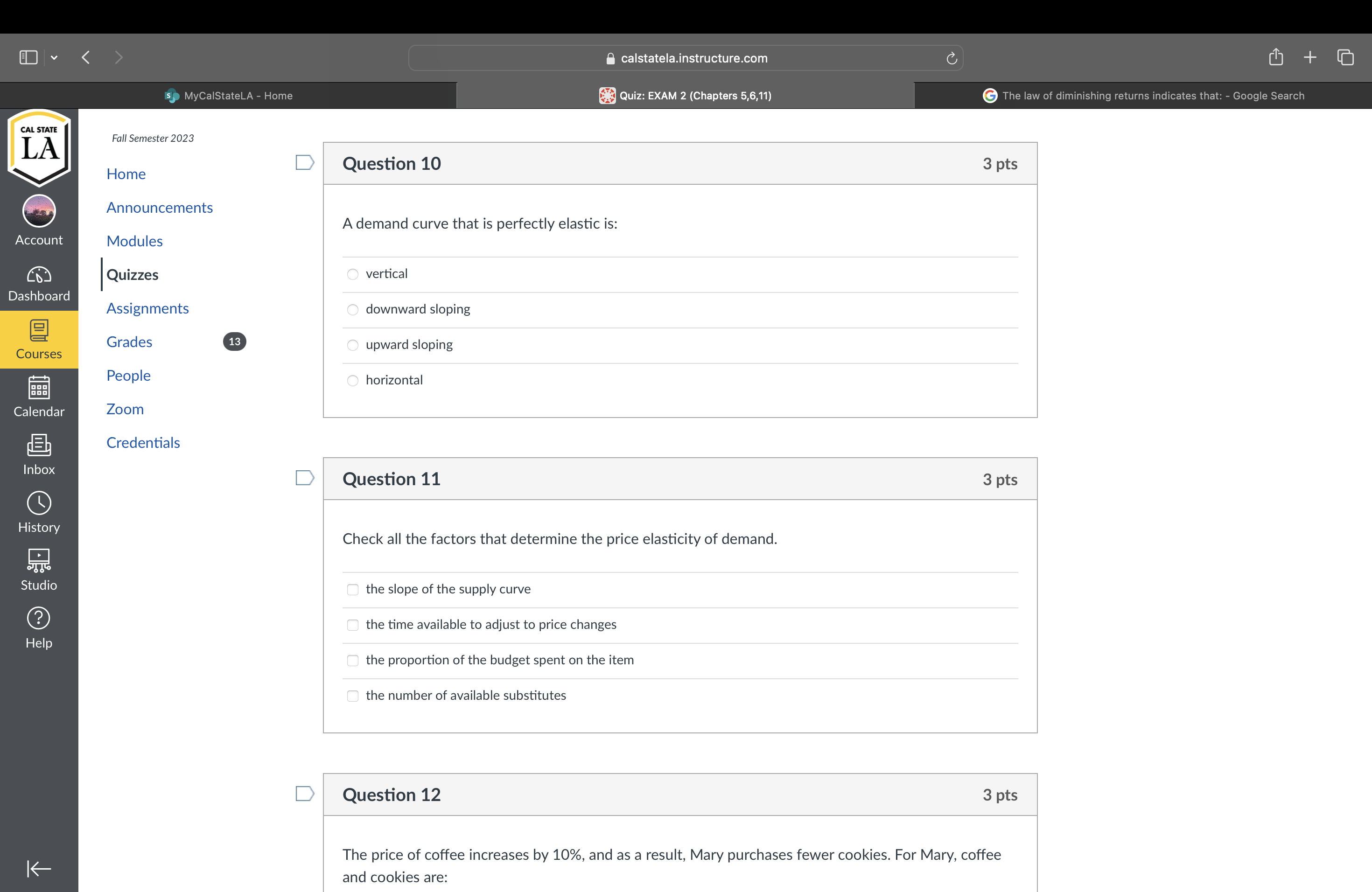 Nov. 3rd, 11:59 PM. The exam needs to be completed in one