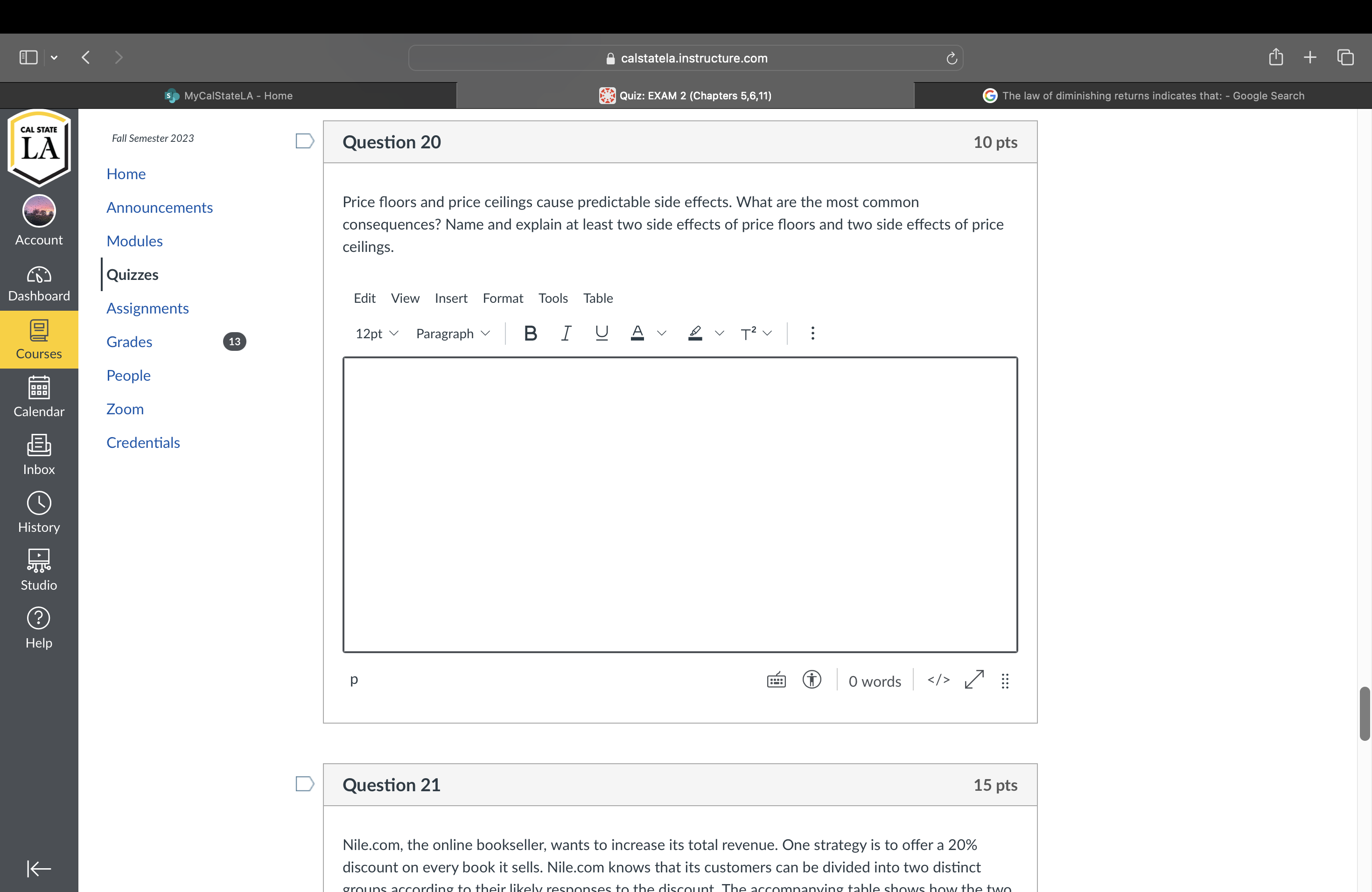 questions are graded. If you encounter any technical issues, please, email the