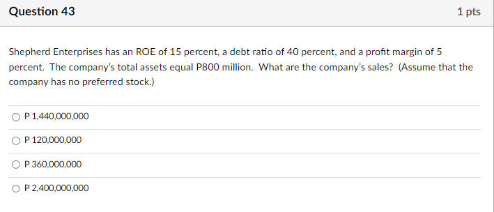 Hello tutor, please help me solve these problems. Thank you! Question 43