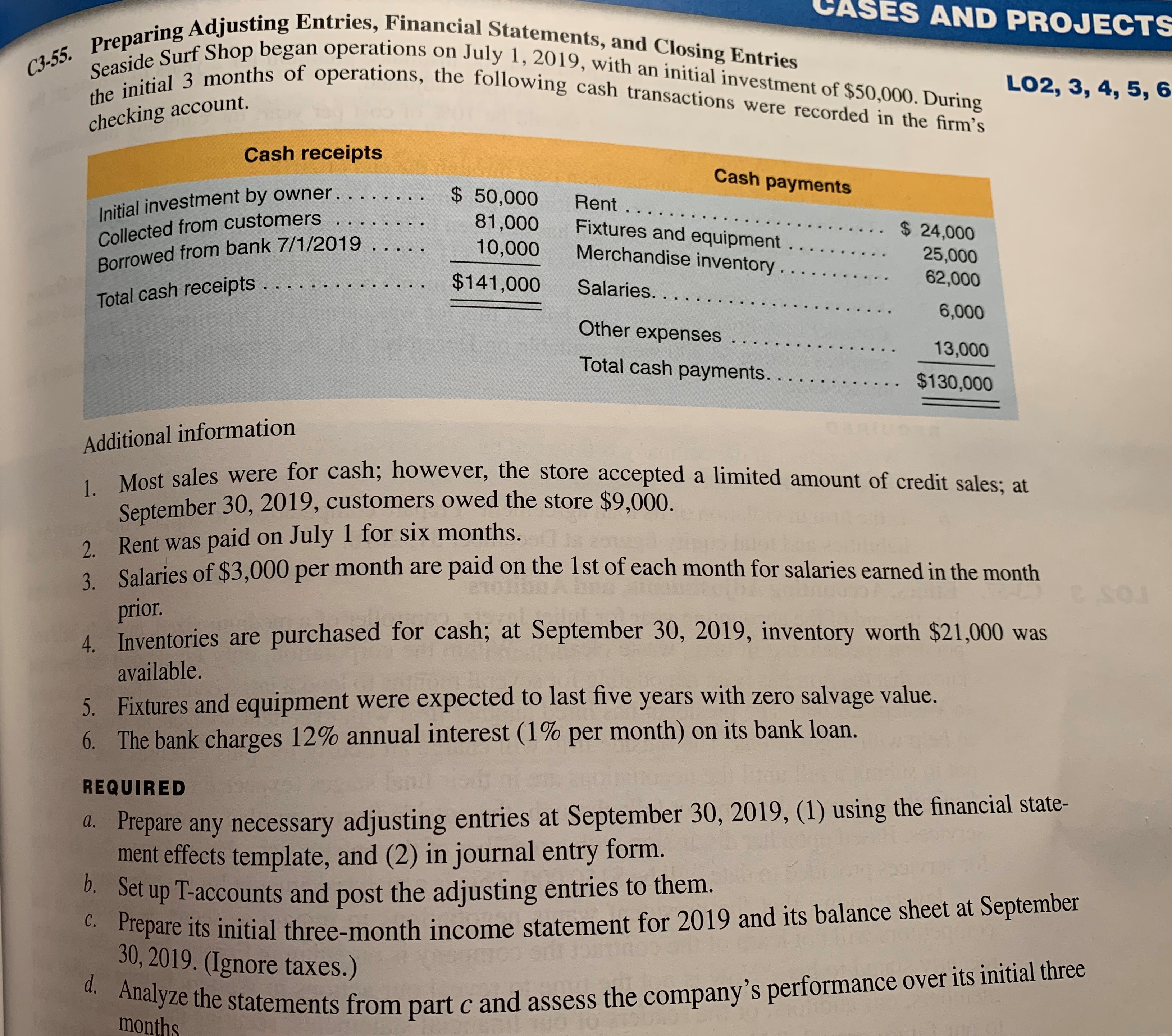 Hello, Please note that there is a section a, b, c, and