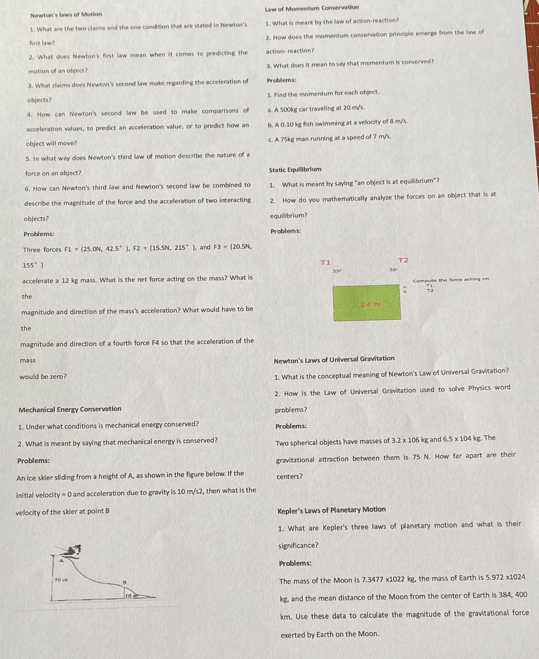 This is General Physics. I need your help. Hoping easy to read
