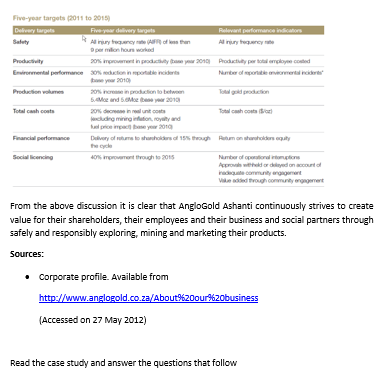 to address a particular need (such as the development of a mine