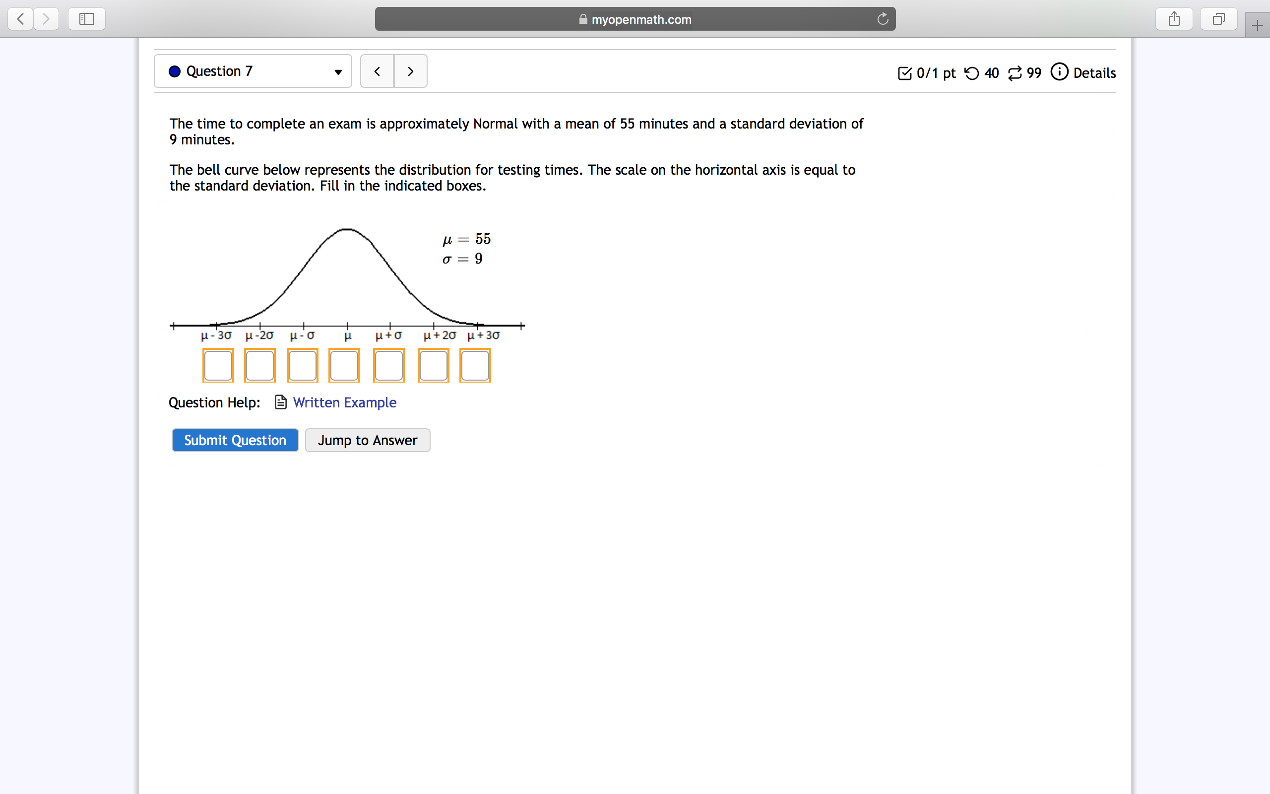 PDF Table. List the X values, where X is the profit, from