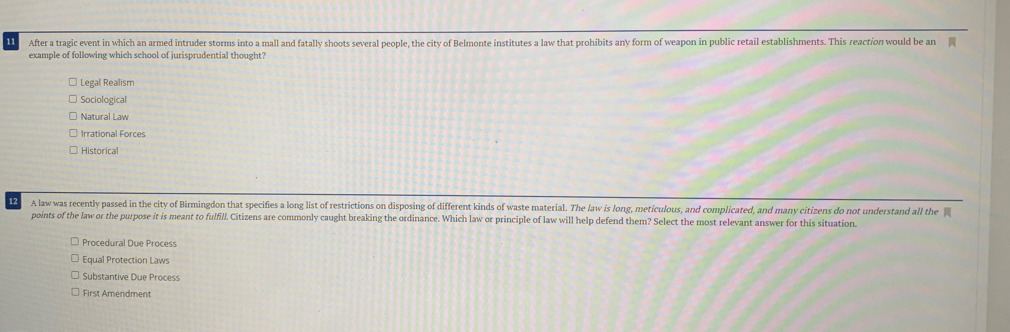 I need help with 11 & 12 11 After a tragic event