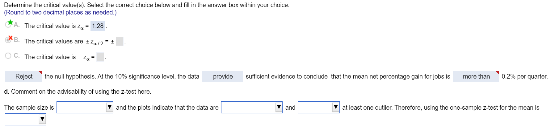 no need to explain too much. 0. Remove the outliers (if any)
