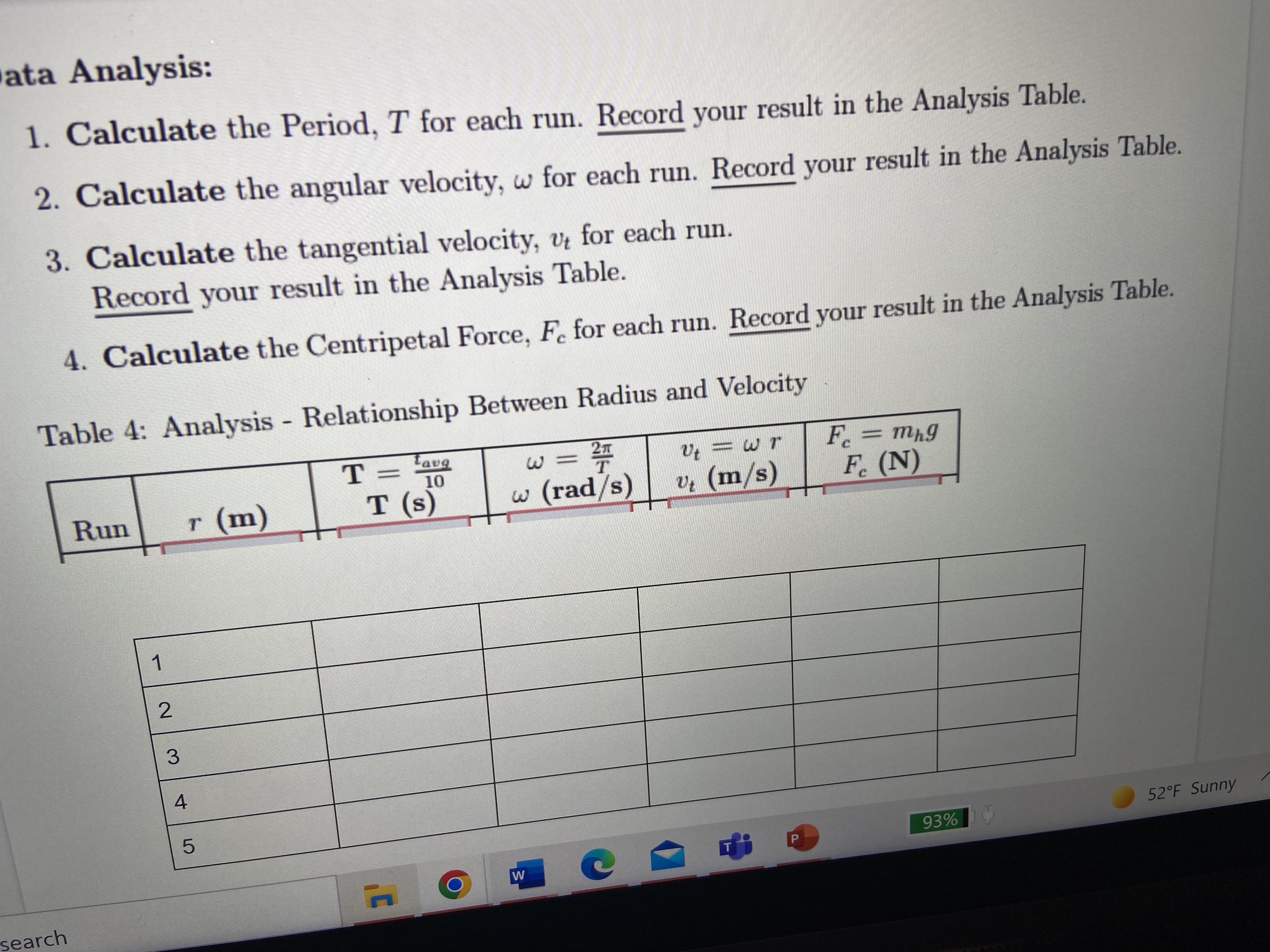 justify your answer. If it is linear, what two variables would be