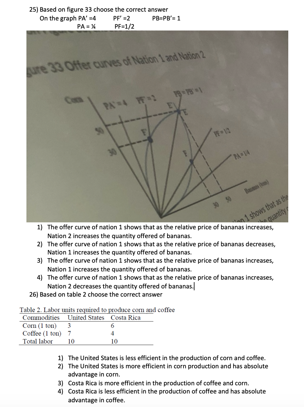in the United States 2} Based on figure 23, choose the correct