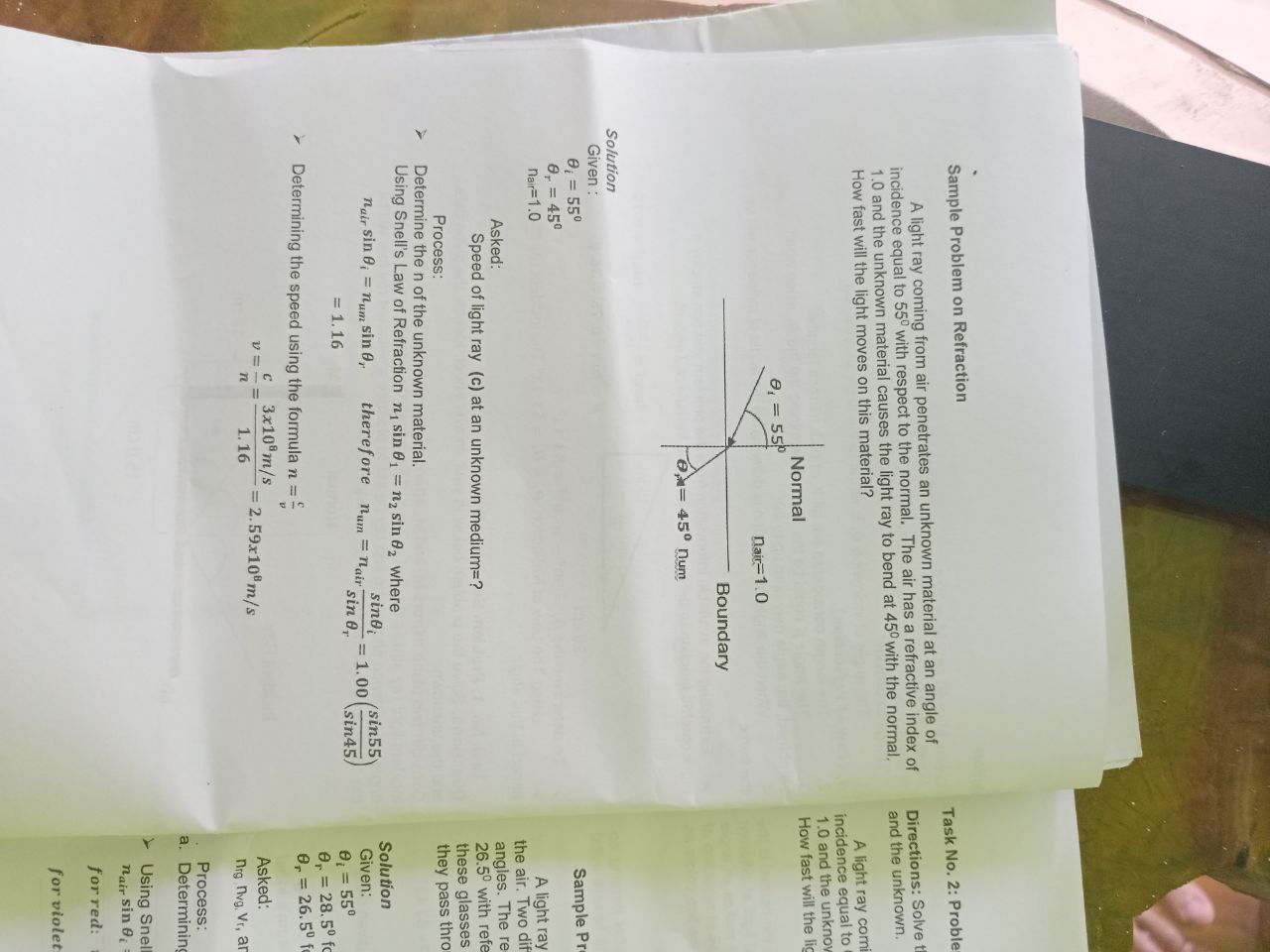 have the solution of task 3Topic : Problem Solving Involving Properties of