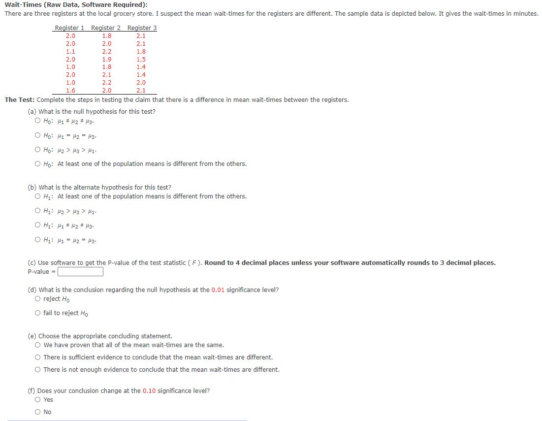  WaitTimes (Raw Data, Software Required): There are three registers at the