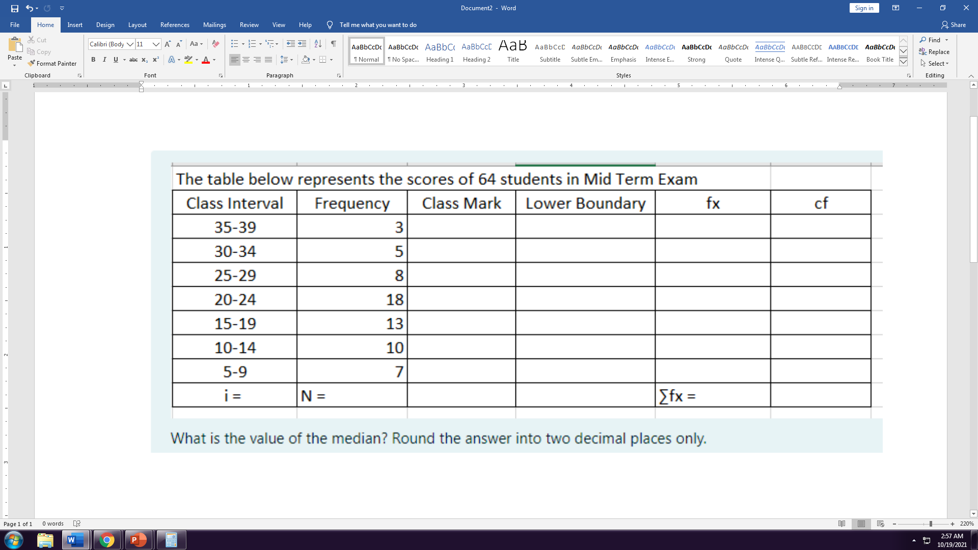 Document2 - Word Sign in X File Home Insert Design Layout