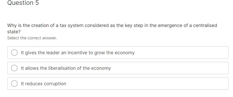 which the interests of the ruler coincide with the interests of its
