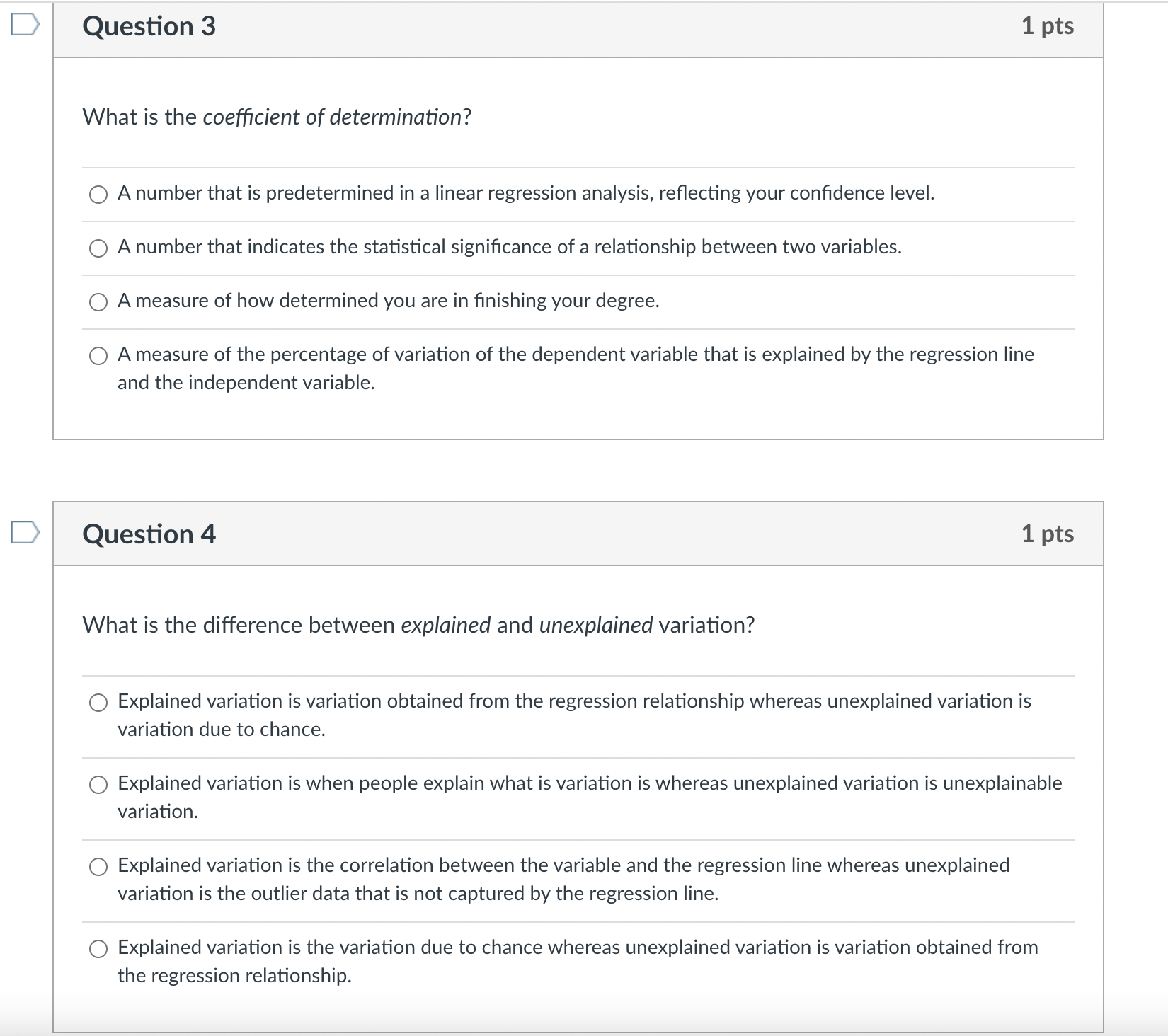 regression? O It simplifies statistical calculations and makes it easier to manually