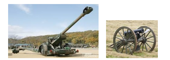 short and the other one is at least twice longer than the