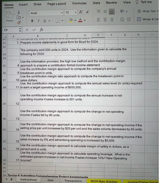accounting 2 please show steps and formuals in excel !!! please help!!!!