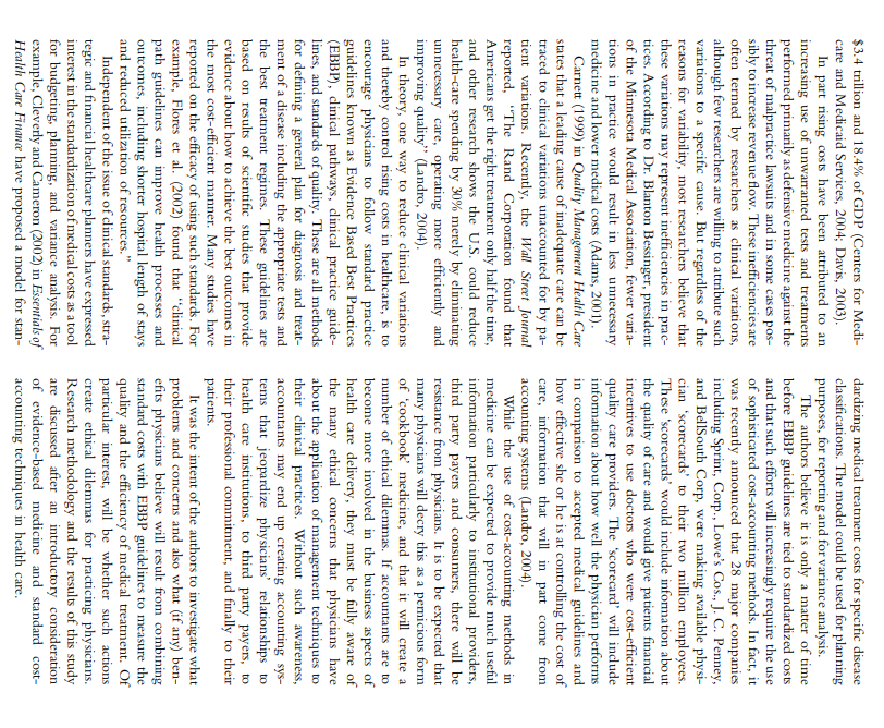 from ethical accounting practice? Accounting and Medicine: An Exploratory Investigation into Physicians'