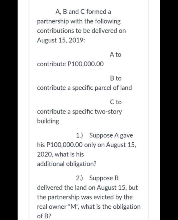 Can you help me find the answer for this? A. B and