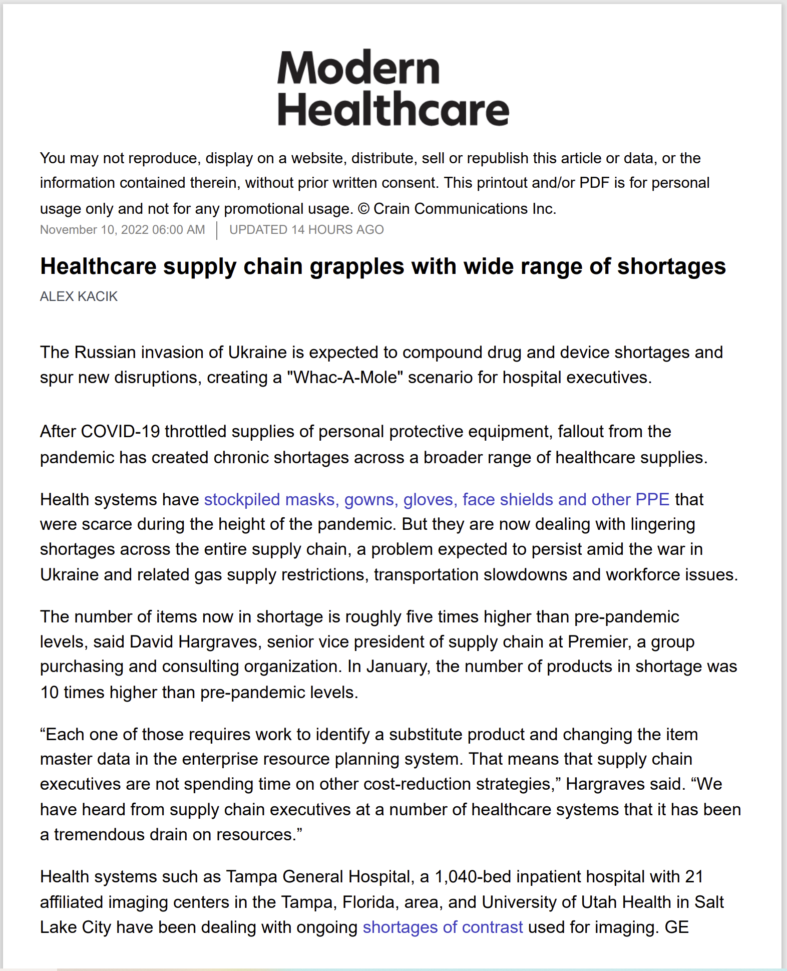 Answer below questions with attached article:Explain why you chose the specific article.