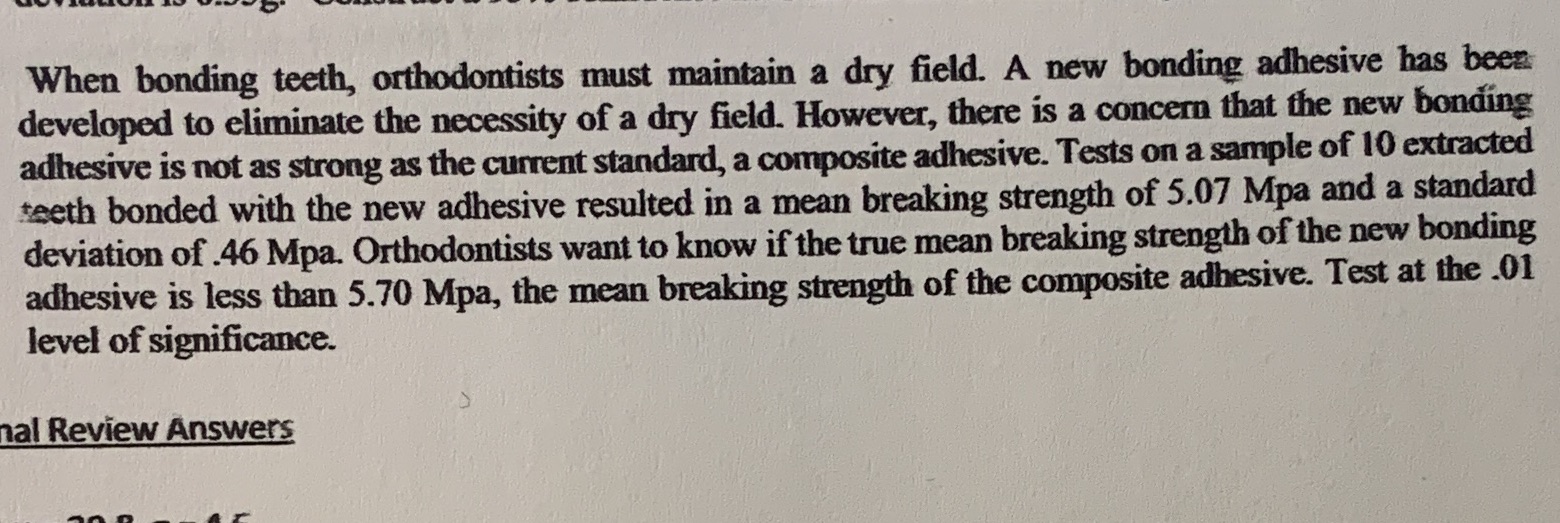  When bonding teeth, orthodontists must maintain a dry field. A new