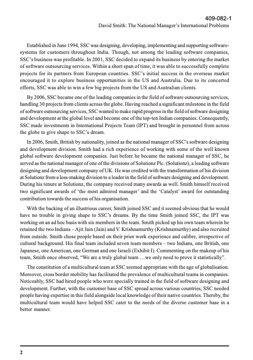 workforce at multinational companies comes from various countries thereby making teams, which