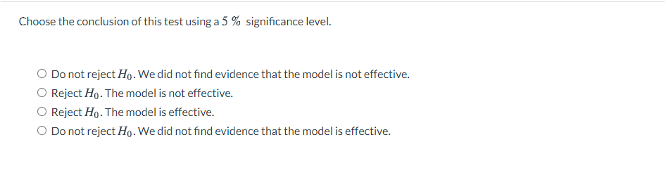 Response: Y Source DF Sum Sq Mean Sq F-value Pr(>F) Regression 1