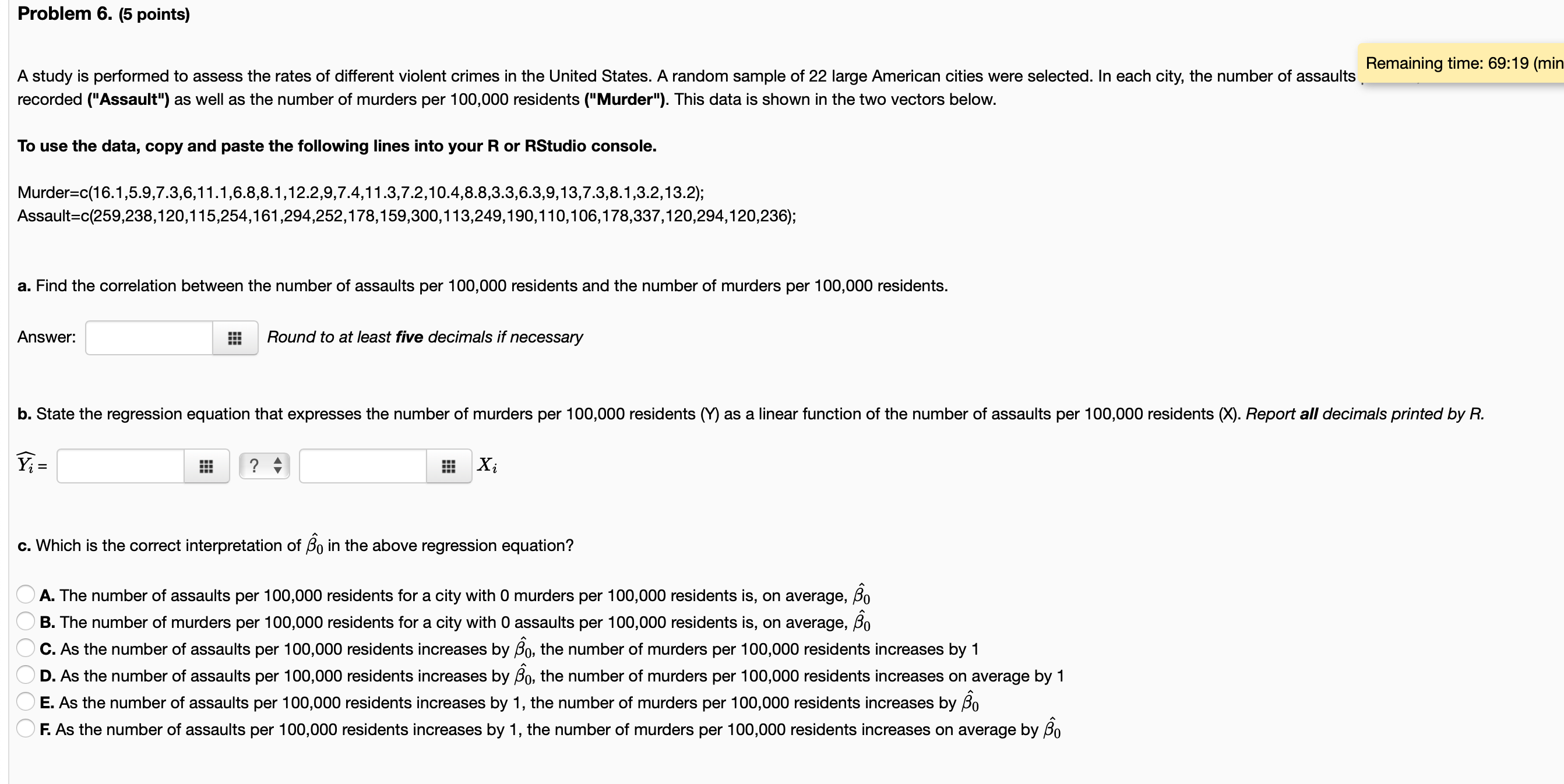  Problem 6. (5 points) . . . . . . .