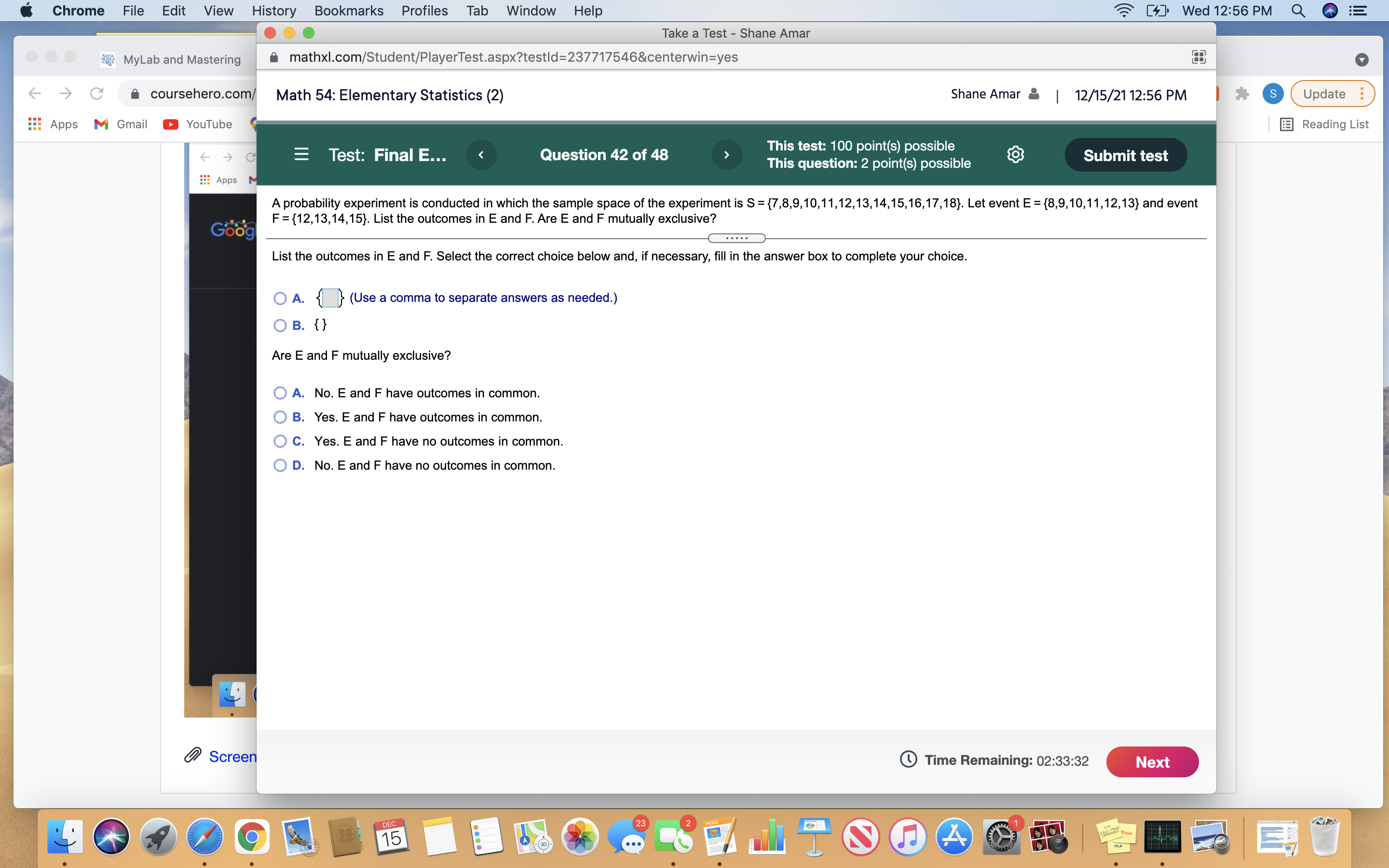  6 Chrome File Edit View History Bookmarks Profiles Tab Window Help