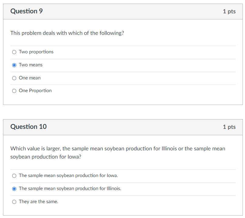 Approximately 60% of the soybeans raised in the US. are grown in