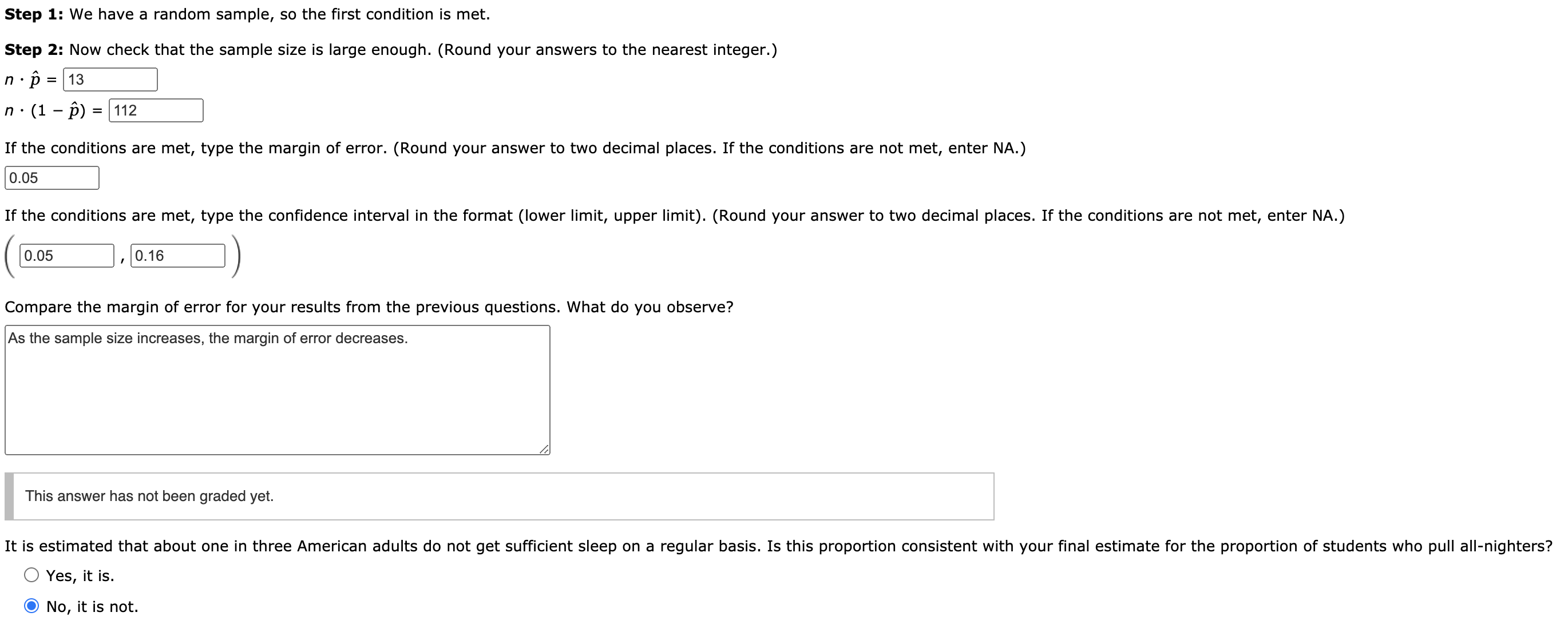 you are anxious to see some preliminary results. Using the first 60