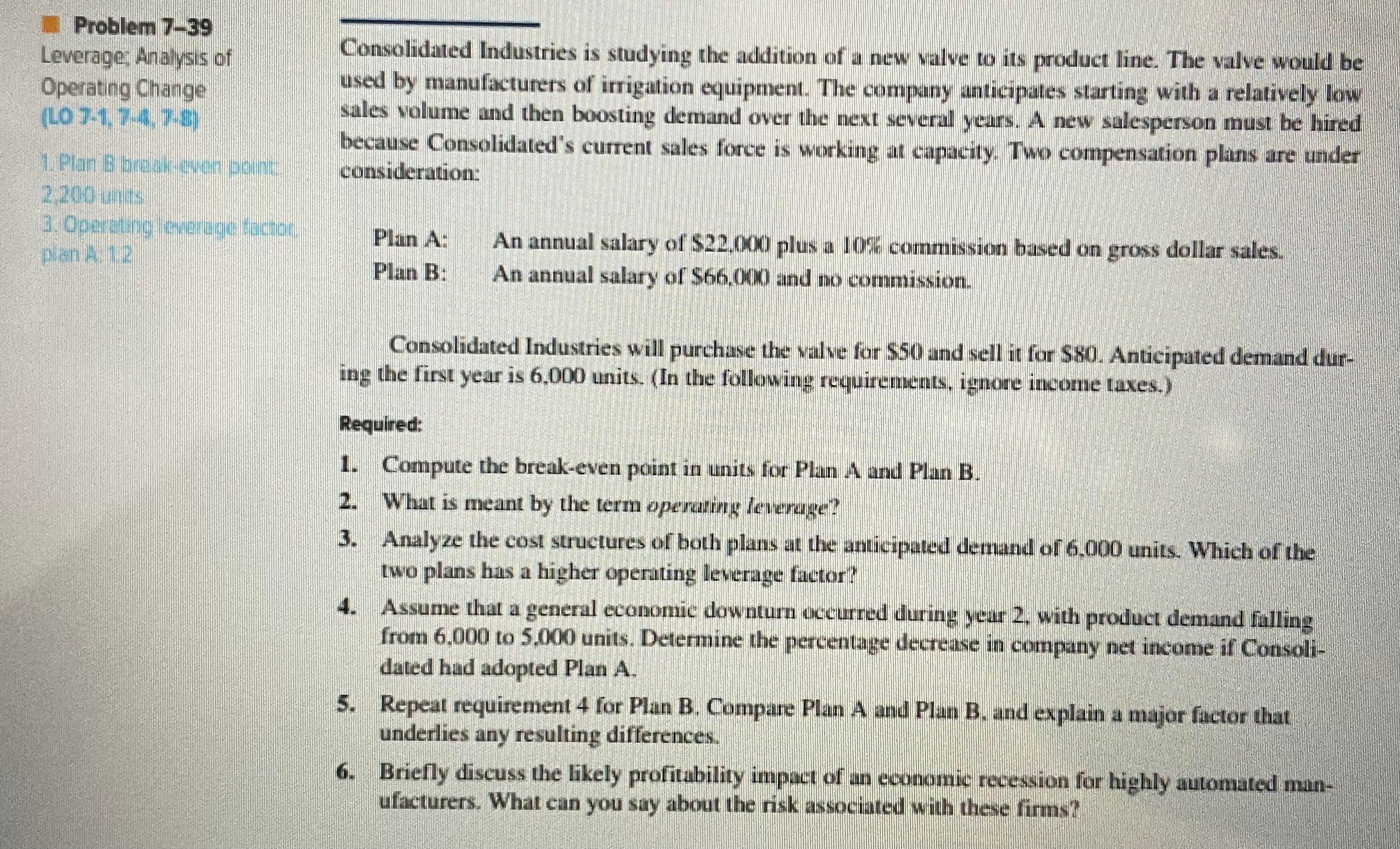 Analysis of Changes $25 each. Total costs amounted to $525.000. of which