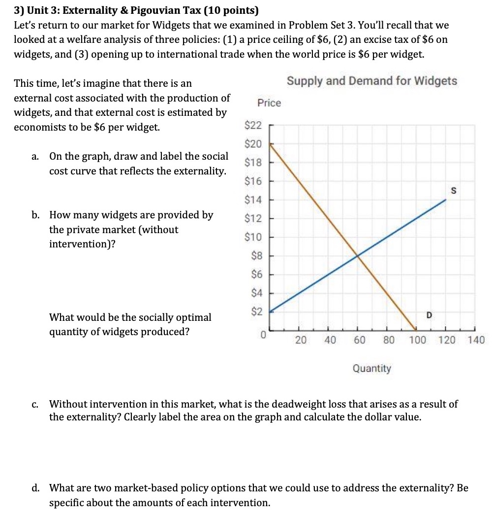 Look back at Question numer two of Problem Set threeb (remember we