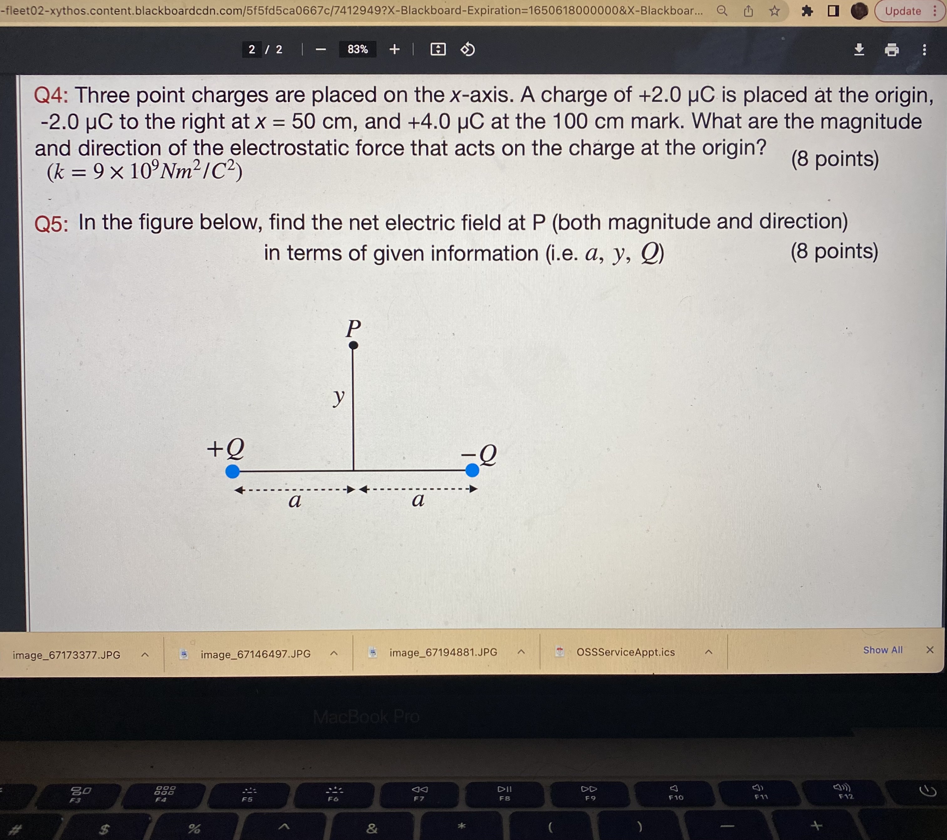 -ileet02-xythos.content.blackboardcdn.com/5f5fd5ca0667c/7412949?X-Blackboard-Expiration=1650618000000&X-Blackboar... Q Update 2/2 eoe Q4: Three point charges are placed on