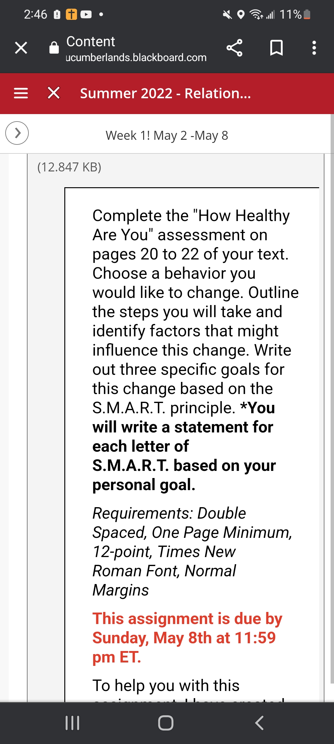 being Behavior Change Contract at the back of your healthy, sorting out