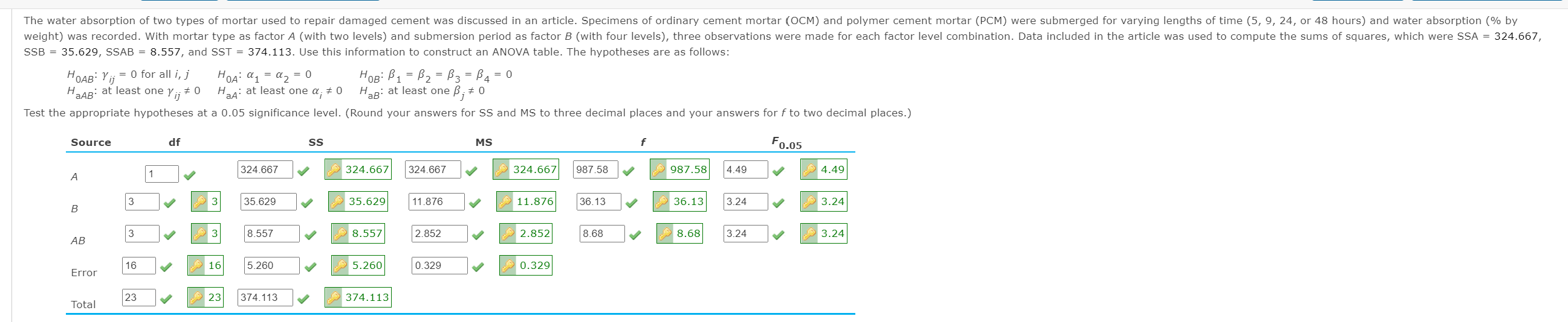 Please help and write ALL steps! The answers is already included just