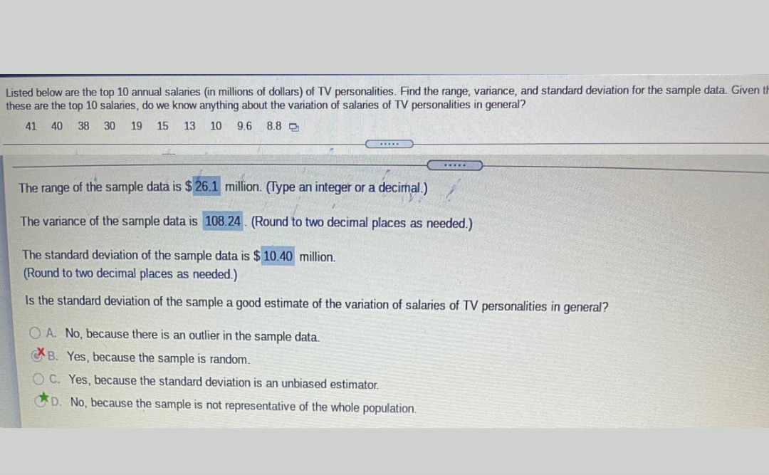 #14A-D. Double checking myself the last one I got wrong but need