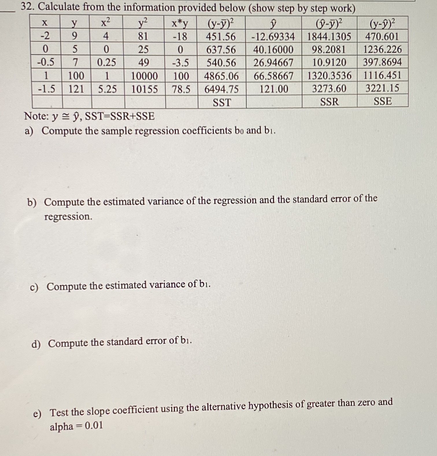Please do it step by stepAlso there is question number FWhat is