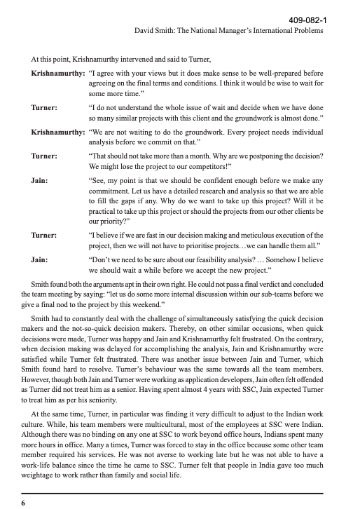 for which the multicultural team was constituted - benefiting from diversity, to