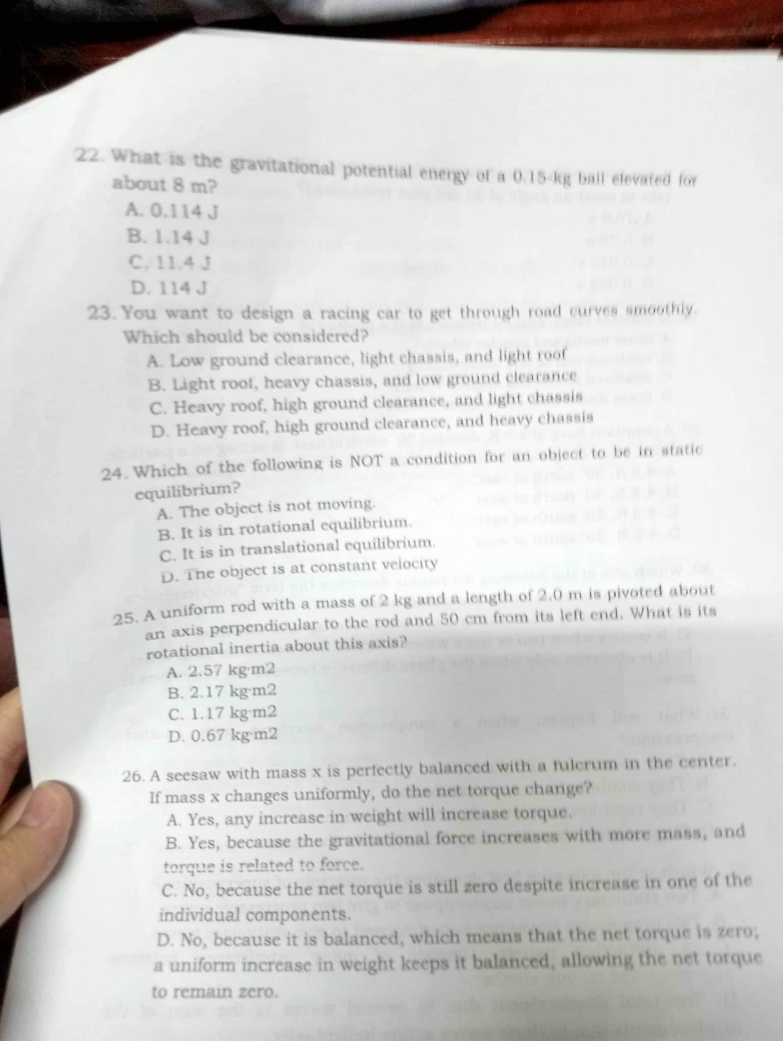 A. It is any maximum point in a potential energy curve. B.