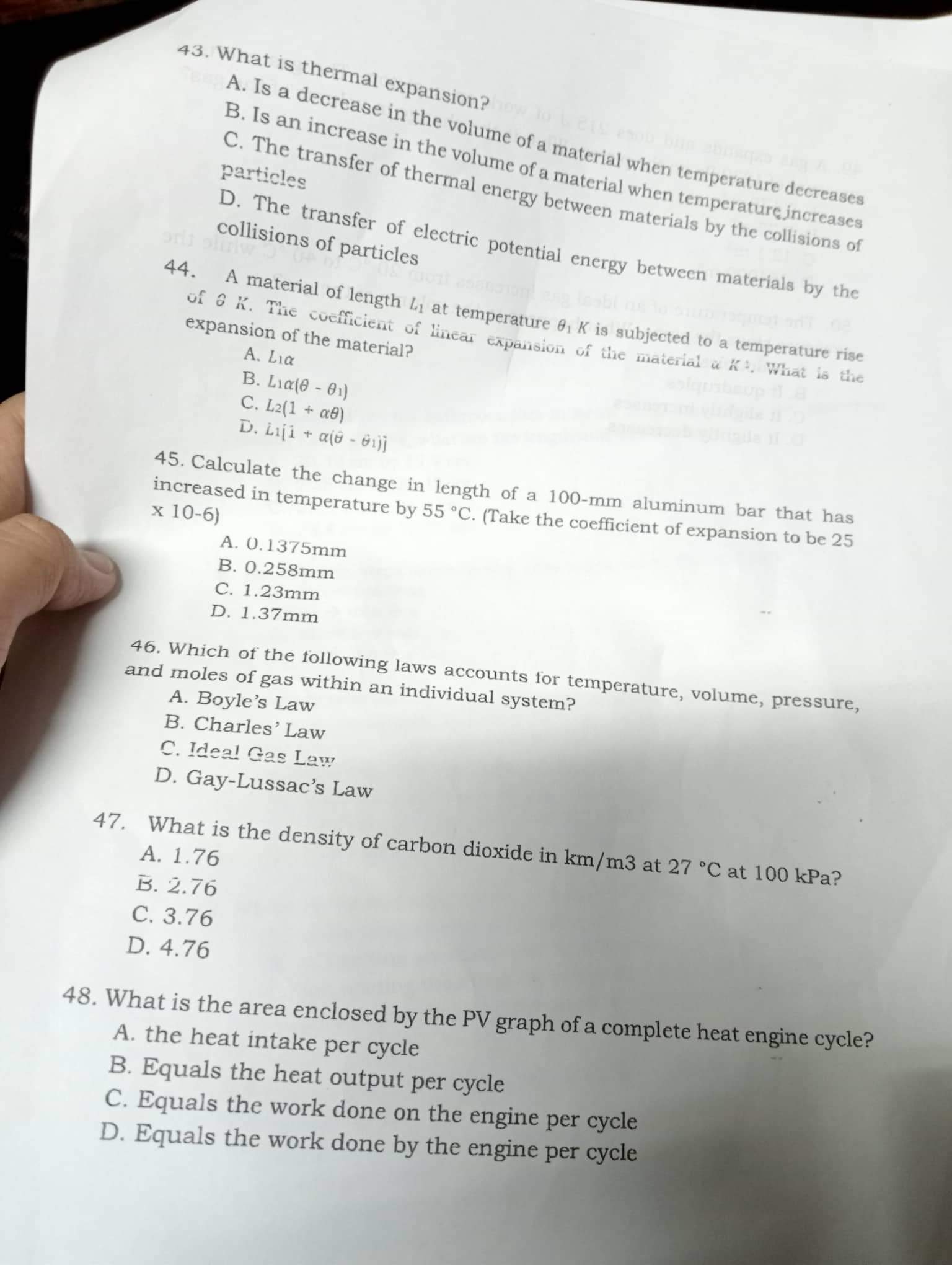its potential energy curve is zero. D. It is when the position