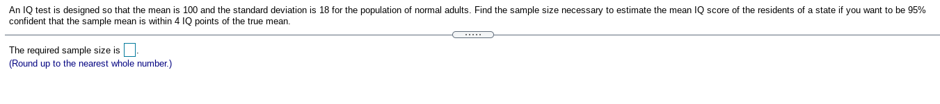 please help answer these questions An IQ test is designed so that