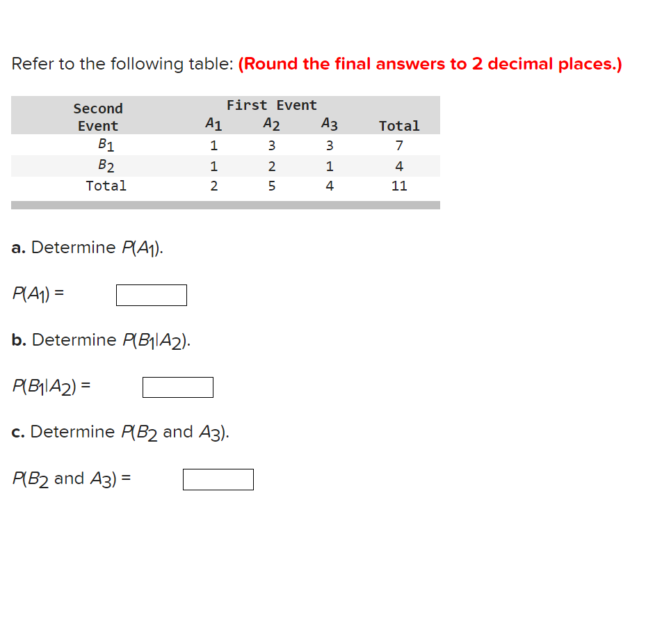 to or less than 2). Probability c. x Z 3 (the probability