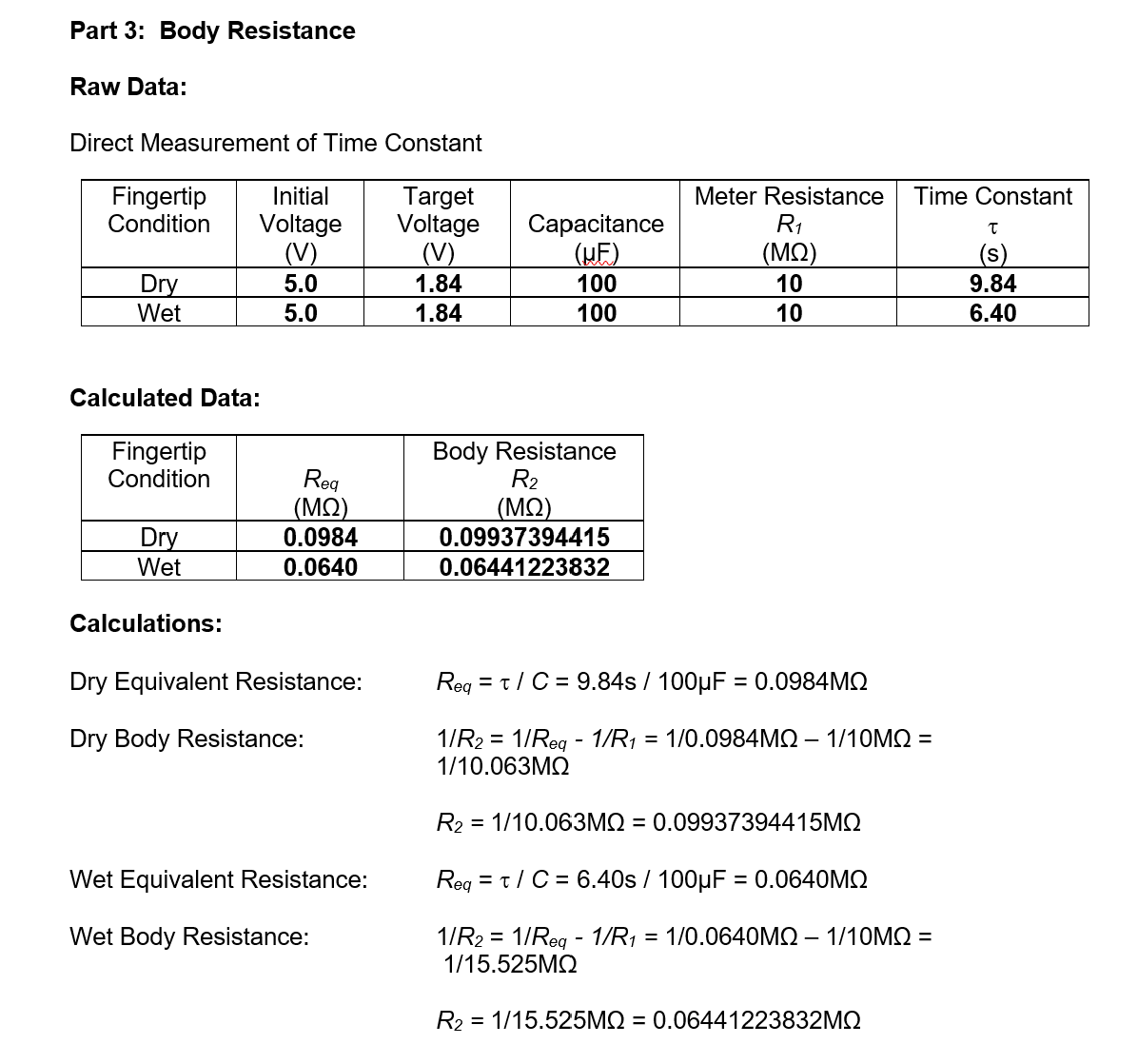 (V) (MO) (s) C1 50 18.4 10 54.58 C2 50 18.4 10
